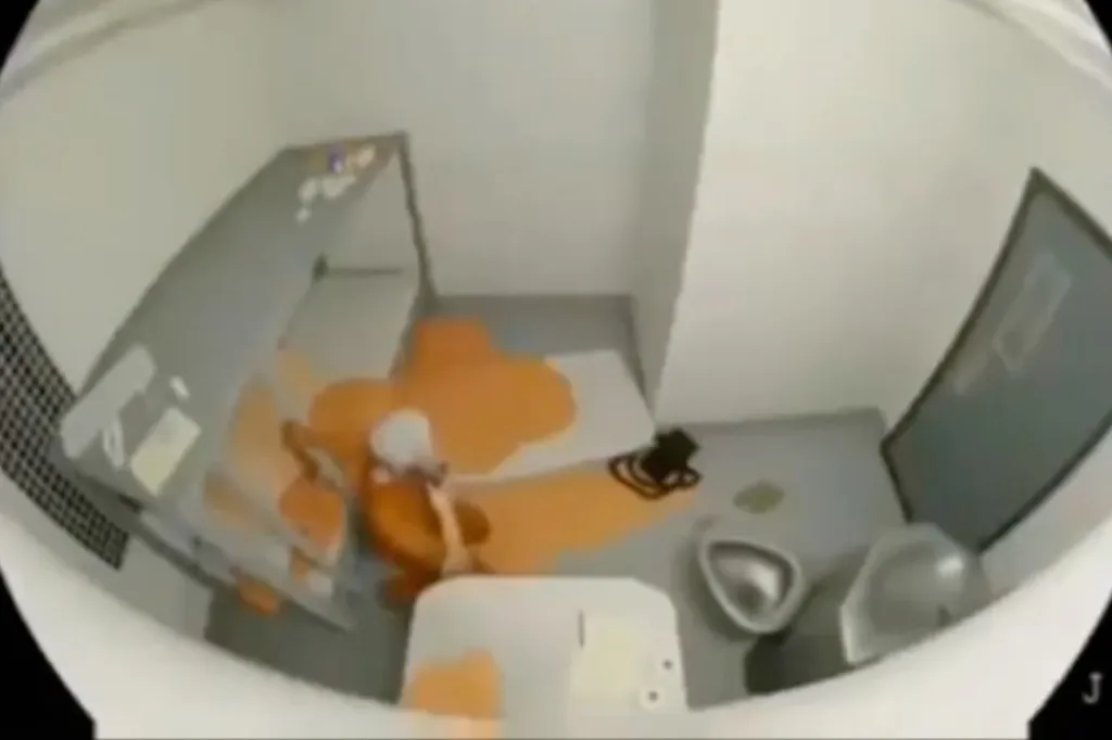 Jeffrey Epstein jail cell video